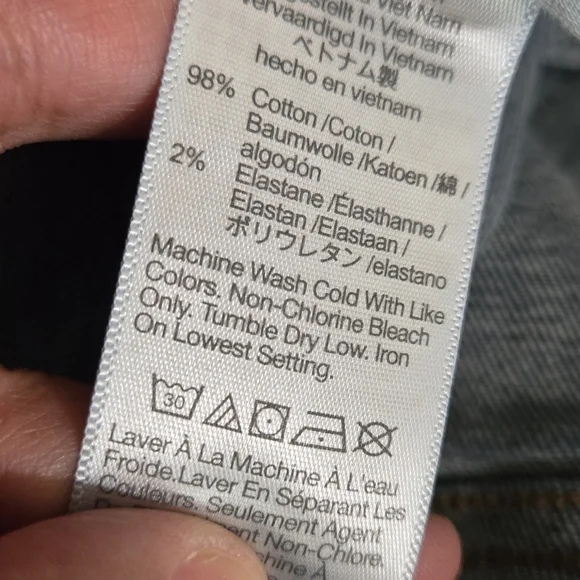 Madewell Curvy Kick Out High Rise Stretch Dark Wash Blue Jeans Size 25 - Picture 11 of 15